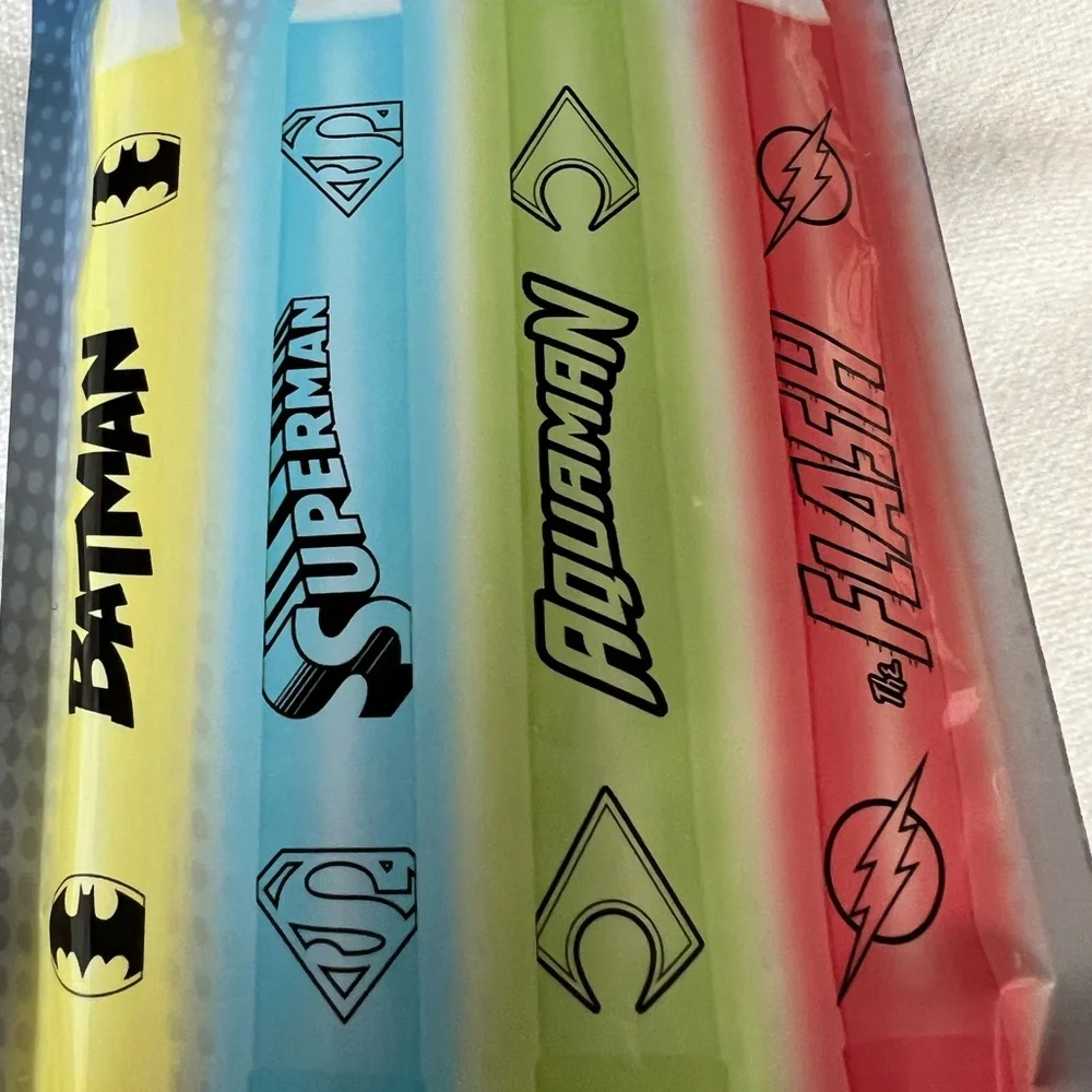 DC Comics Glow Stick Party Pack - Red, Yellow, Blue